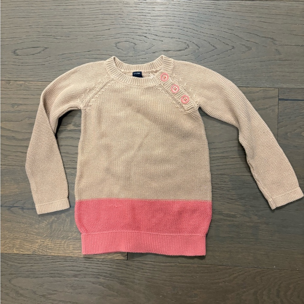 Gap pink girls toddler dress sz 4T NWT retail $74